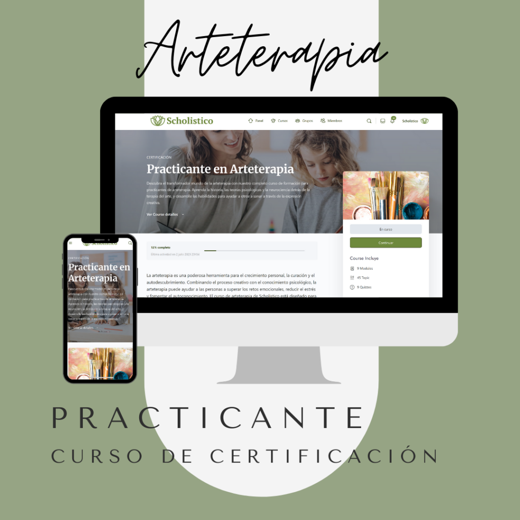 Curso de certificación en arteterapia Scholistico Español